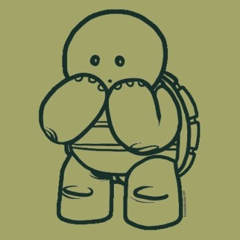 "Shy Turtle" shirt
