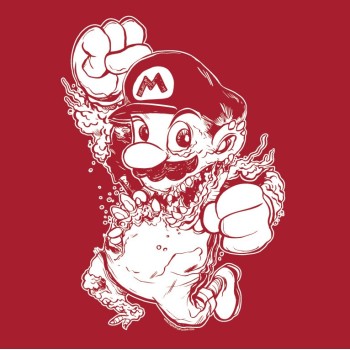 Monster Mario women's shirt