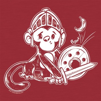 "Knight Monkey" women's shirt