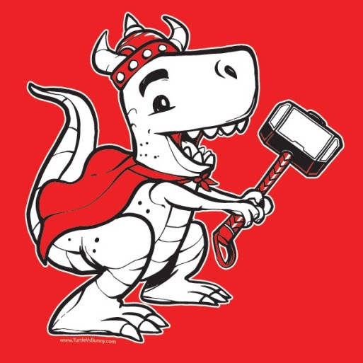 "DinoTHOR" shirt "DinoTHOR" shirt