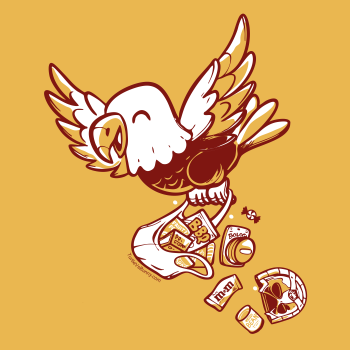 "Eagly's Grocery Run" Shirt