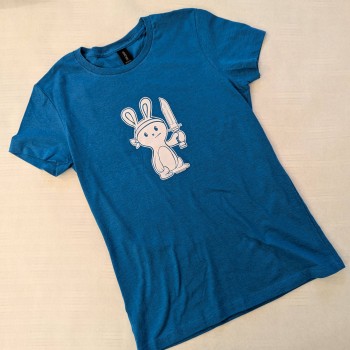 "Bunny with Knife" women's shirt