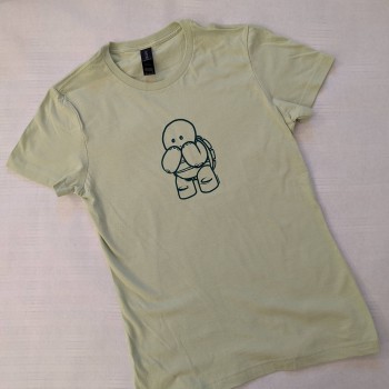 "Shy Turtle" women's shirt